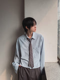 Brud Rivet Crop Shirt