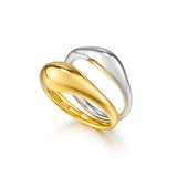 H-Subuni Silver (C) Volume Set Ring
