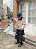 Henda Color Matching Collar Jacket