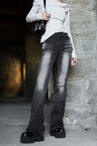 Sand Belt Bootcut Denim