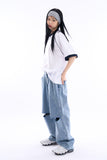 Foldable ribbed hair band