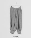 Yomyo Three Quarter Shirring Jogger Banding Pants