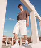 Georgette Cool Stripe Short Sleeve T-shirt