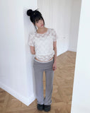 Marmon Crochet Short Sleeve T-shirt