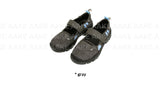 DOUBLE-STRAP TRACKING SNEAKERS