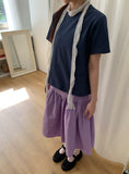 [BAONHAUS] Kinnei Cooling Semi-Crop Short Sleeve Tee