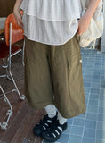 Seka String Banding Bermuda Cargo Pants