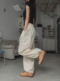 Blend stitch balloon banding pants