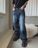Rita Vintage Straight Denim Pants
