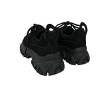 Suede Unbalance Platform Sole Boots