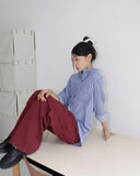 Tarson pocket boxy fit long-sleeved denim shirt