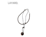 Wood beads choker