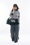 Stan round-neck loose knit