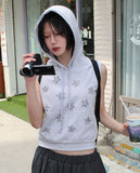 ★STAR POCKET HOOD VEST