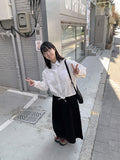 Coritz String Cargo Long Skirt