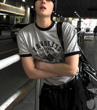 Printing Ringer Short Sleeve T-shirt