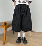 [unisex] Gemd Banding Balloon Bermuda Cargo Pants