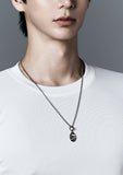 [LAN ARCHIVE] Punk Logo Pendant Necklace