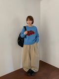 [Unisex] Jingsup Cotton Pintuck Banding Balloon Wide Pants