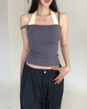 Flo Lace Layered Halter Sleeveless
