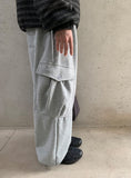 Defom Cargo Banding Training Wide Pants
