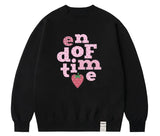 Berry END OF TIME Sweatshirt