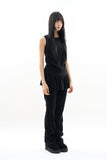Mers flare sleeveless top