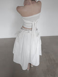 Twabel Knot Dual Tube Top