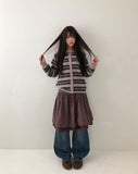 Nur Semi Wide Denim Pants