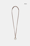 Double ring western necklace