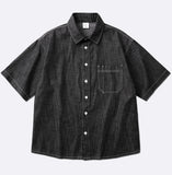 Flint Denim Short Sleeve Shirt