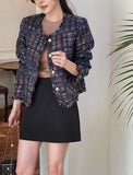 Luce No Collar Surgical Tweed Jacket