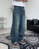 Creek Balloon Carpenter Denim Pants