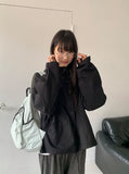 Guntree Check Hood Bomber Jacket