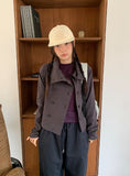 Sitka Cotton Double Collar Cardigan