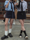 Ditto Slit Stripe Skirt Pants