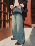 Hyde Maxi Wide Denim Pants