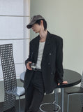 Lips Stripe Double Blazer Pants Set