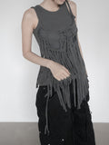 Elin Minimal Ribbed Sleeveless