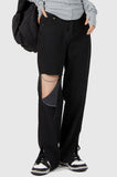 Damage Hall Black Denim Pants