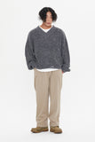 DAMAGE V NECK KNIT