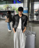 One Tuck Wide Pants