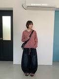Journey Lettering Balloon Wide Pants