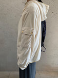[unisex] Oranne Warmer Hood Fleece Zip-Up
