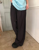 Paulbe Wide Banding Pants