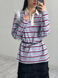 Rugby Stripe Overfit T-Shirt