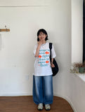 Tetyl Summer Printing Over Short Sleeve Tee