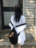 SEE-THROUGH STRAP OVER SH