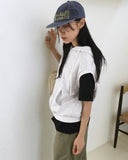 The New Star Two Way Hooded Vest Zip-Up