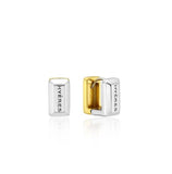 Volume Square (C) One-Touch Earrings